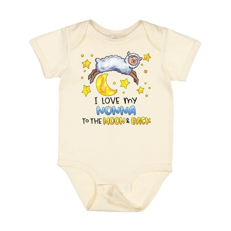 Inktastic I Love My Nonna to the Moon and Back Cute Sheep Gift Baby Boy or Baby Girl Bodysuit
Inktastic I Love My Nonna to the Moon and Back Cute Sheep Gift Baby Boy or Baby Girl Bodysuit
