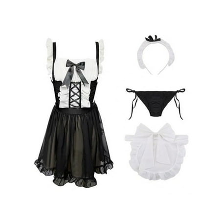 ting Articles Women s Underwear Sexy Servant Uniform Practical And Convenient Good Material Easy To Care And Use L 1
ting Articles Women s Underwear Sexy Servant Uniform Practical And Convenient Good Material Easy To Care And Use L 1