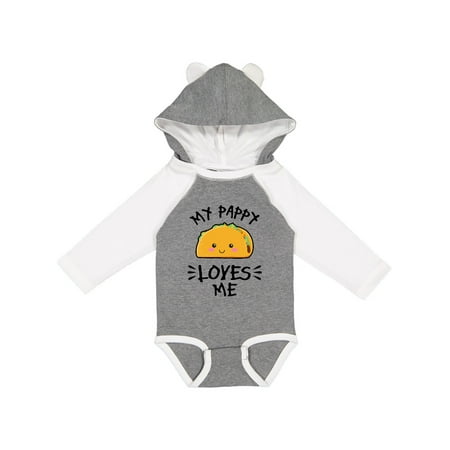Inktastic My Pappy Loves Me with Taco Illustration Gift Baby Boy or Baby Girl Long Sleeve Bodysuit
Inktastic My Pappy Loves Me with Taco Illustration Gift Baby Boy or Baby Girl Long Sleeve Bodysuit