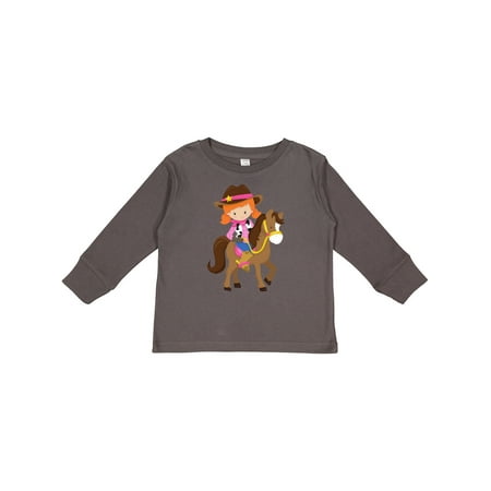 Inktastic Cowgirl Sheriff Horse Western Orange Hair Gift Toddler Toddler Girl Long Sleeve T-Shirt
Inktastic Cowgirl Sheriff Horse Western Orange Hair Gift Toddler Toddler Girl Long Sleeve T-Shirt
