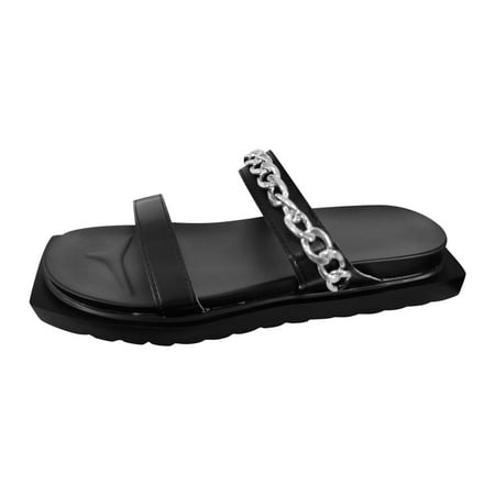 Slippers for Women Summer Womens Casual Shoes Breathable Thick Soled Leisure Sandals Women sandals PU Black
Slippers for Women Summer Womens Casual Shoes Breathable Thick Soled Leisure Sandals Women sandals PU Black