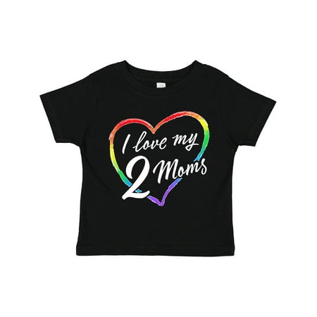 Inktastic I Love My 2 Moms with Rainbow Heart Gift Toddler Boy or Toddler Girl T-Shirt
Inktastic I Love My 2 Moms with Rainbow Heart Gift Toddler Boy or Toddler Girl T-Shirt