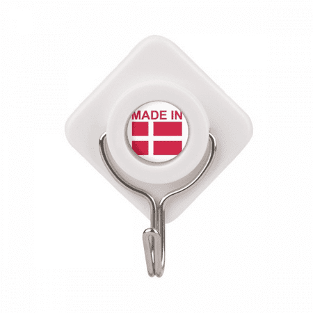 Denmark Country Love Adhesive Wall Hooks Hanging Self Sticky
