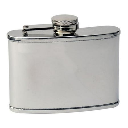 3oz Mirrored Stainless Hip Flask