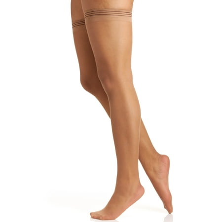 Berkshire Women s All Day Sheer Invisible Toe Thigh Highs 1590