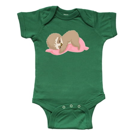 Inktastic Cute Baby Sloth Sleeping on Pink Pillow Gift Baby Boy or Baby Girl Bodysuit
Inktastic Cute Baby Sloth Sleeping on Pink Pillow Gift Baby Boy or Baby Girl Bodysuit