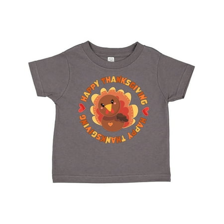 Inktastic Happy Thanksgiving with Cute Turkey Gift Toddler Boy or Toddler Girl T-Shirt
Inktastic Happy Thanksgiving with Cute Turkey Gift Toddler Boy or Toddler Girl T-Shirt
