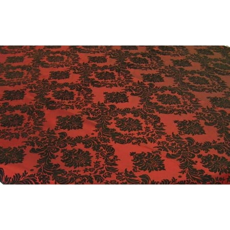 12 Pack Flocked Taffeta Damask 12 x 108 Top Table Runner 16 COLORS Wedding (Color: Burgundy / Black)
12 Pack Flocked Taffeta Damask 12 x 108 Top Table Runner 16 COLORS Wedding (Color: Burgundy / Black)