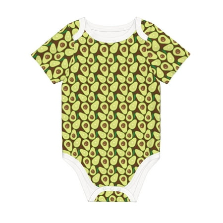 Matuu Avocado for Baby Short-Sleeve Bodysuit Soft Cotton Comfortable and Breathable Perfect for Newborns and Infants
Matuu Avocado for Baby Short-Sleeve Bodysuit Soft Cotton Comfortable and Breathable Perfect for Newborns and Infants