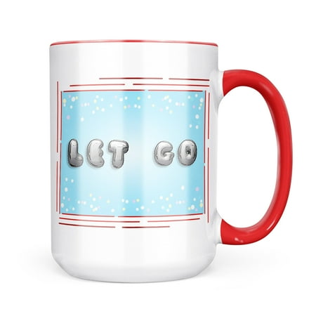 Neonblond Let Go Balloon Mug gift for Coffee Tea lovers