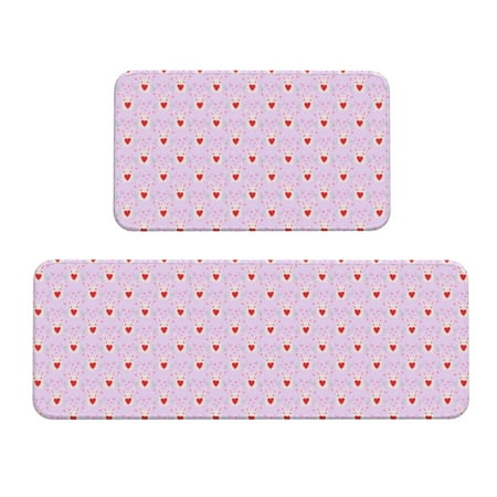 Kitchen Floor Mat 2 Sets Of Anti-Fouling Absorbent Quick-Drying Floor Mat For Kitchen Door Mat Laundry Room Restaurant Office Farm Rabbit Happy Valentine S Day Heart
Kitchen Floor Mat 2 Sets Of Anti-Fouling Absorbent Quick-Drying Floor Mat For Kitchen Door Mat Laundry Room Restaurant Office Farm Rabbit Happy Valentine S Day Heart