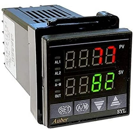 Temperature Controller with Dual Alarm Outputs Built-in 2A AC SSR