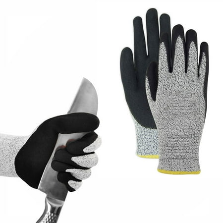 SENRISE HDPE Safety Work Gloves Garden Gloves Excellent Grip and Abrasion Resistance Size L Black
SENRISE HDPE Safety Work Gloves Garden Gloves Excellent Grip and Abrasion Resistance Size L Black