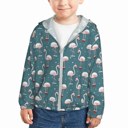 Lukts Elegant Flamingo Print Children s Long-Sleeved Sun Protection Clothing Hooded Sweatshirts for Boys and Girls Outdoor Sports-3 Years
Lukts Elegant Flamingo Print Children s Long-Sleeved Sun Protection Clothing Hooded Sweatshirts for Boys and Girls Outdoor Sports-3 Years