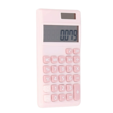 Small Calculator ABS Material 8 Bit Display LCD Screen Calculators For Household For Office For Business Pink
Small Calculator ABS Material 8 Bit Display LCD Screen Calculators For Household For Office For Business Pink