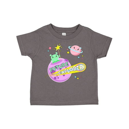Inktastic Future Explorer Green Alien in Outer Space Gift Toddler Boy or Toddler Girl T-Shirt
Inktastic Future Explorer Green Alien in Outer Space Gift Toddler Boy or Toddler Girl T-Shirt