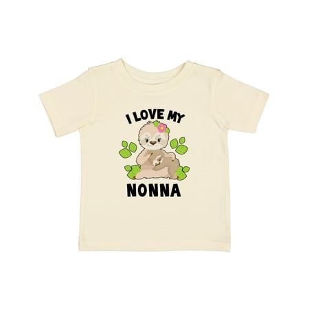 Inktastic Cute Sloth I Love My Nonna with Green Leaves Gift Baby Boy or Baby Girl T-Shirt
Inktastic Cute Sloth I Love My Nonna with Green Leaves Gift Baby Boy or Baby Girl T-Shirt