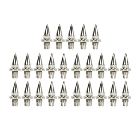 25Pcs Wheel Rim Rivet Nut Stylish Look Easy Installation Spike Wheel Rim Lip Rivet Nut for Wheels with Plastic Faux Rivets Silver
25Pcs Wheel Rim Rivet Nut Stylish Look Easy Installation Spike Wheel Rim Lip Rivet Nut for Wheels with Plastic Faux Rivets Silver