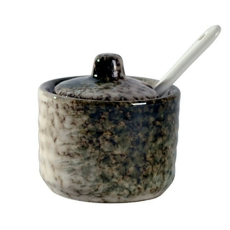 White Small Sugar Bowl With Lid And Spoon,Seasoning Box With Spoon Spice Jars,ceramic Small Spice Jars With Base For Kitchen,Salt And Pepper Bowls-10-0.2
White Small Sugar Bowl With Lid And Spoon,Seasoning Box With Spoon Spice Jars,ceramic Small Spice Jars With Base For Kitchen,Salt And Pepper Bowls-10-0.2