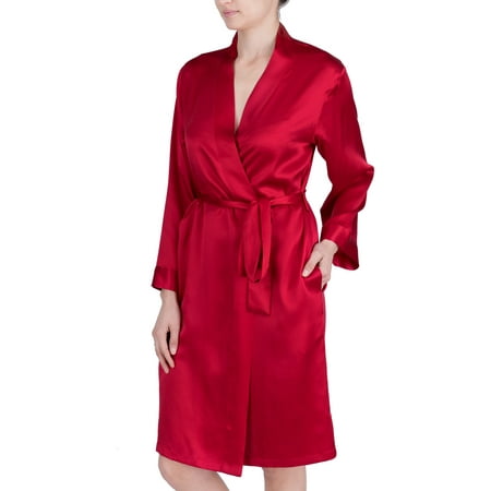 Women s Silk Sleepwear 100% Silk Robe