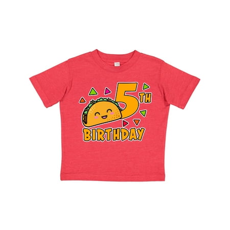 Inktastic 5th Birthday with Taco and Confetti Gift Toddler Boy or Toddler Girl T-Shirt
Inktastic 5th Birthday with Taco and Confetti Gift Toddler Boy or Toddler Girl T-Shirt