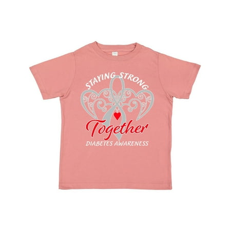 Inktastic Diabetes Awareness Gray Ribbon Red Heart Gift Toddler Boy or Toddler Girl T-Shirt
Inktastic Diabetes Awareness Gray Ribbon Red Heart Gift Toddler Boy or Toddler Girl T-Shirt