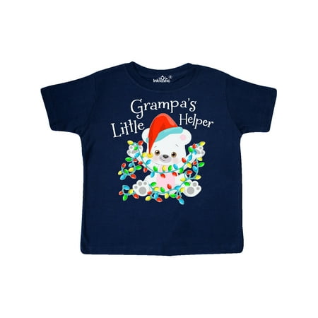 Inktastic Grampa s Little Helper Cute Polar Bear with Christmas Lights Gift Toddler Boy or Toddler Girl T-Shirt
Inktastic Grampa s Little Helper Cute Polar Bear with Christmas Lights Gift Toddler Boy or Toddler Girl T-Shirt