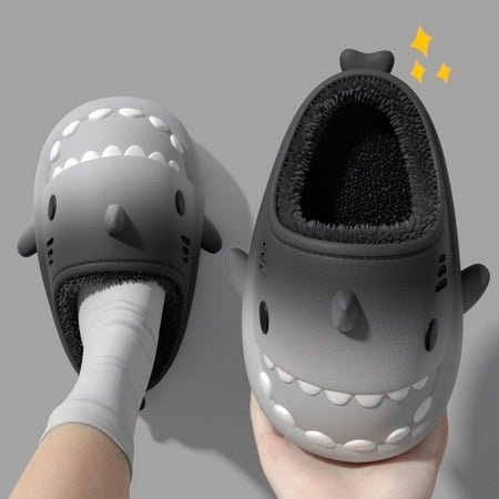 QWZNDZGR Gradient Cartoon Shark Cotton Plush Slippers Women Men Warm Winter Adults Kids Shoes Adult Waterproof Eva Indoor Outdoor Slide
QWZNDZGR Gradient Cartoon Shark Cotton Plush Slippers Women Men Warm Winter Adults Kids Shoes Adult Waterproof Eva Indoor Outdoor Slide