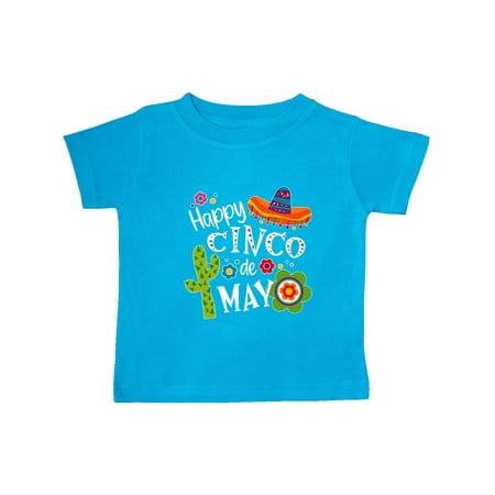 Inktastic Happy Cinco de Mayo- Sombrero Cactus Flowers Gift Baby Boy or Baby Girl T-Shirt
Inktastic Happy Cinco de Mayo- Sombrero Cactus Flowers Gift Baby Boy or Baby Girl T-Shirt