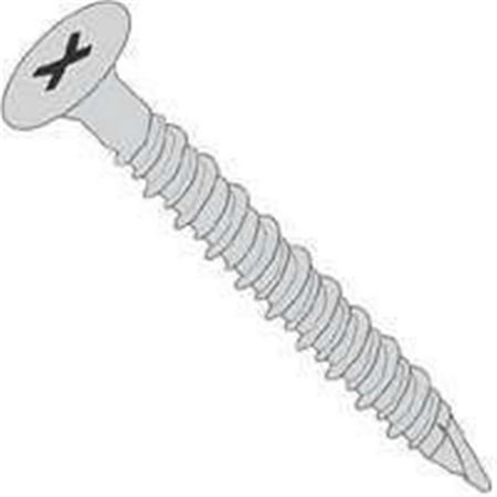 ProFIT 0313074 Specialty Cement Board Screw #8 Thread High-Low Sharp Point