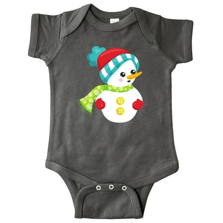 Inktastic Snowman With Hat Scarf Gloves Carrot Nose Gift Baby Boy or Baby Girl Bodysuit
Inktastic Snowman With Hat Scarf Gloves Carrot Nose Gift Baby Boy or Baby Girl Bodysuit