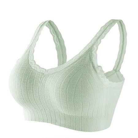 Knosfe Women s Lightly Strap Wireless Bra Comfort Lace Bralette Support Bras for Women
Knosfe Women s Lightly Strap Wireless Bra Comfort Lace Bralette Support Bras for Women