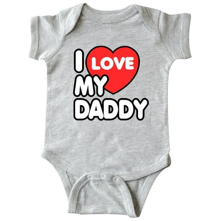 Inktastic I Love my Daddy Gift Baby Boy or Baby Girl Bodysuit