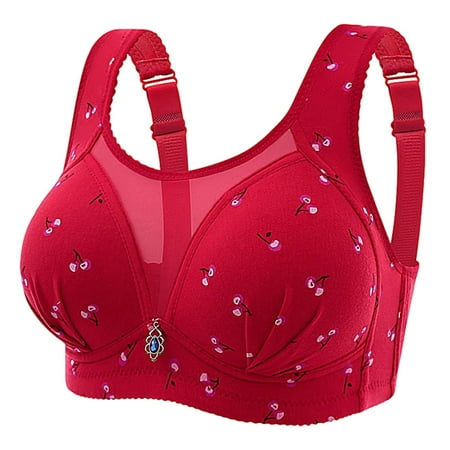Womens Bra Printed Plus Size Thin No Steel Ring Gathering Spring Summer Solid Color Underwear For Women
Womens Bra Printed Plus Size Thin No Steel Ring Gathering Spring Summer Solid Color Underwear For Women