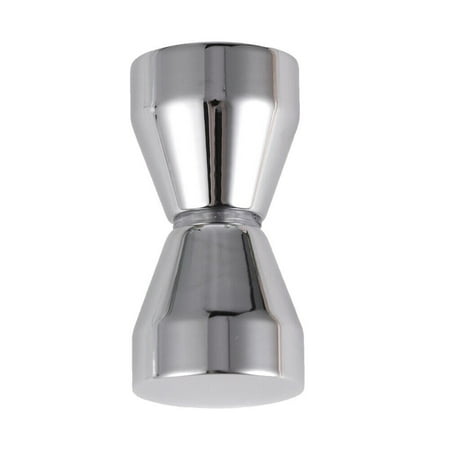 GYZEE Aluminum Alloy Back-To-Back Glass Door Knob Puller Push Bathroom Shower Handle