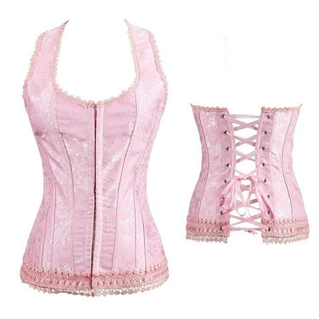 Womens Sexy Vintage Gothic Party Floral Lace Up Slim Corset Bustier Tube TopsHalloween gift on Clearance
Womens Sexy Vintage Gothic Party Floral Lace Up Slim Corset Bustier Tube TopsHalloween gift on Clearance