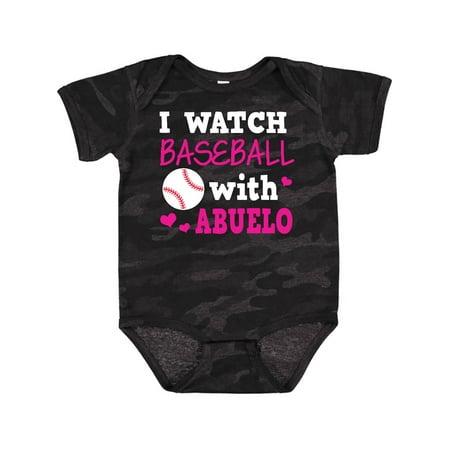 Inktastic I Watch Baseball with My Abuelo Gift Baby Boy or Baby Girl Bodysuit
Inktastic I Watch Baseball with My Abuelo Gift Baby Boy or Baby Girl Bodysuit