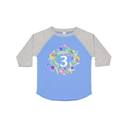 Inktastic 3rd Birthday Tulip Flower Wreath Gift Toddler Boy or Toddler Girl T-Shirt
Inktastic 3rd Birthday Tulip Flower Wreath Gift Toddler Boy or Toddler Girl T-Shirt