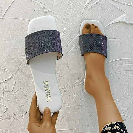 Cathalem Fashion Women Beach Slip On Casual Open Toe Non Slip Flat Breathable Slippers Shoes Sandals Womens Clog Slippers Size 7 White 9
Cathalem Fashion Women Beach Slip On Casual Open Toe Non Slip Flat Breathable Slippers Shoes Sandals Womens Clog Slippers Size 7 White 9