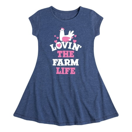 Instant Message - Lovin The Farm Life - Toddler And Youth Girls Fit And Flare Dress
Instant Message - Lovin The Farm Life - Toddler And Youth Girls Fit And Flare Dress