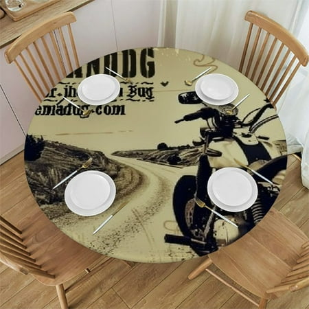 Orinice Journey Round Table Cover Stain Resistant Washable Indoor Outdoor Tablecloth Kitchen Dining Wedding Parties Picnic Camping 100% Polyester Fiber 46-50
Orinice Journey Round Table Cover Stain Resistant Washable Indoor Outdoor Tablecloth Kitchen Dining Wedding Parties Picnic Camping 100% Polyester Fiber 46-50