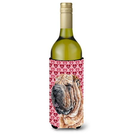Carolines Treasures SC9695LITERK Shar Pei Hearts and Love Wine Bottle Hugger Wine Bottle multicolor
Carolines Treasures SC9695LITERK Shar Pei Hearts and Love Wine Bottle Hugger Wine Bottle multicolor