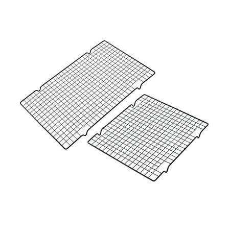 2PCS Nonstick Carbon Steel Pastry Cooling Rack Cookie Baking Cake Rack for Kitchen
2PCS Nonstick Carbon Steel Pastry Cooling Rack Cookie Baking Cake Rack for Kitchen