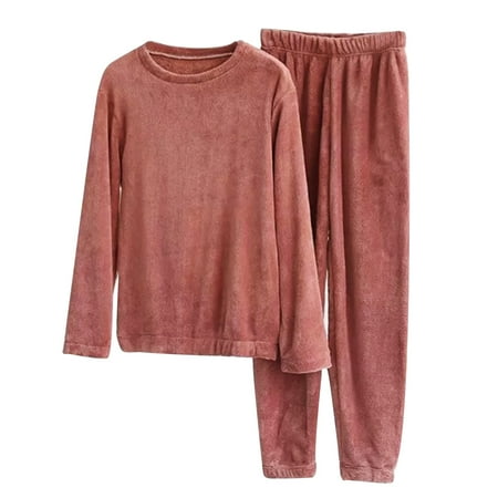 Winter Pajama Set For Women Warm Thicken Coral Fleece Long Sleeve Sleepwear Women Warm Sleep Wear Set Red S
Winter Pajama Set For Women Warm Thicken Coral Fleece Long Sleeve Sleepwear Women Warm Sleep Wear Set Red S