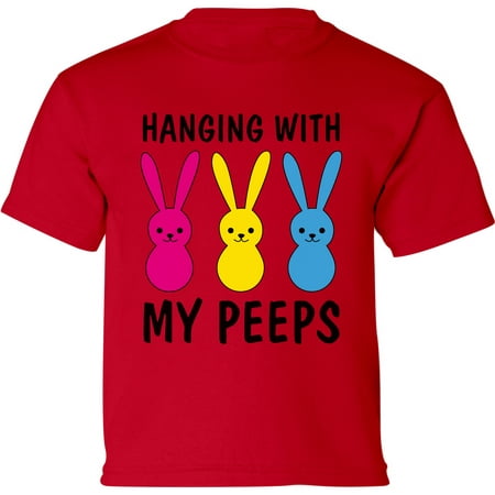 Hanging With My Peeps Graphic Shirt - Happy Easter Day Toddler Tees for Kids - Outfit Toddler Boys Girls T-Shirt Gifts
Hanging With My Peeps Graphic Shirt - Happy Easter Day Toddler Tees for Kids - Outfit Toddler Boys Girls T-Shirt Gifts
