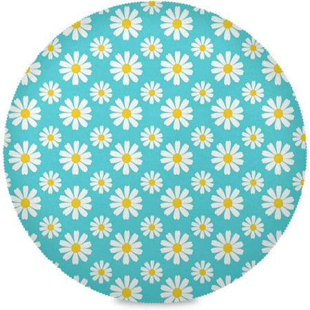 Hidove Floral Daisy Pattern Round Placemats Durable Non-Slip Table Mat Heat and Stain Resistant Placemat for Kitchen Table Decoration Outdoor BBQ Activities(6PCS)
Hidove Floral Daisy Pattern Round Placemats Durable Non-Slip Table Mat Heat and Stain Resistant Placemat for Kitchen Table Decoration Outdoor BBQ Activities(6PCS)