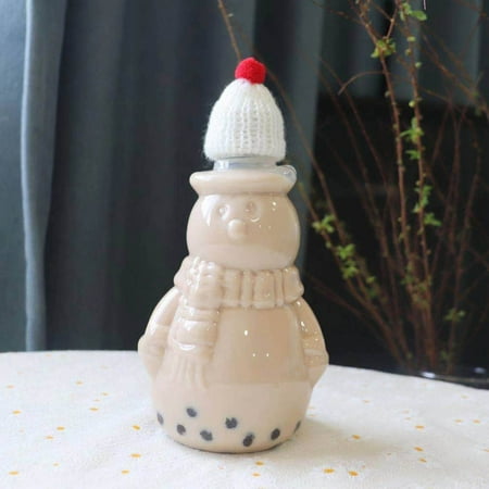 Fjofpr Clearance 400ml Christmas Snowman Christmas Tree Transparent Plastic Christmas Decoration Coffee Milk Tea Juice Beverage Bottle for Home Decor
Fjofpr Clearance 400ml Christmas Snowman Christmas Tree Transparent Plastic Christmas Decoration Coffee Milk Tea Juice Beverage Bottle for Home Decor