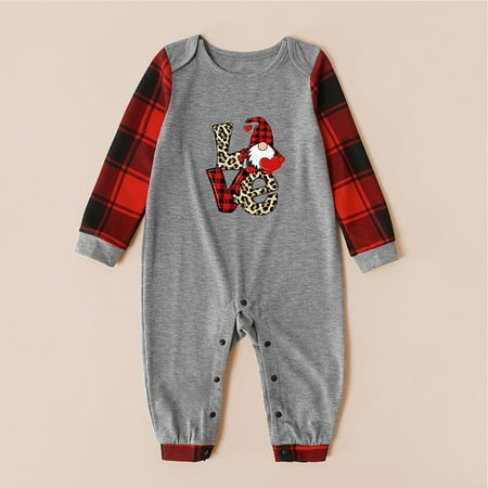 ERTUTUYI Family Christmas Pajamas C Print Matching Sets Xmas Matching Pjs For Adults Kids Holiday Home Xmas Family Sleepwear Set (For Baby) Gray 3M
ERTUTUYI Family Christmas Pajamas C Print Matching Sets Xmas Matching Pjs For Adults Kids Holiday Home Xmas Family Sleepwear Set (For Baby) Gray 3M
