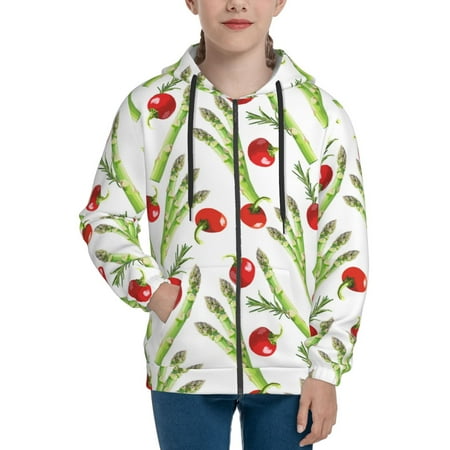 Hoodies for Women tomato Asparagus Pattern Long Sleeve Sweatshirt Drawstring Zip Up Hoodie with Pockets Teen Girl Clothes
Hoodies for Women tomato Asparagus Pattern Long Sleeve Sweatshirt Drawstring Zip Up Hoodie with Pockets Teen Girl Clothes