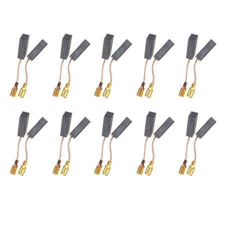 20Pcs/Lot Graphite Copper Motor Carbon Brushes Set Tight Copper Wire for Electric Hammer/Drill Angle Grinder
20Pcs/Lot Graphite Copper Motor Carbon Brushes Set Tight Copper Wire for Electric Hammer/Drill Angle Grinder